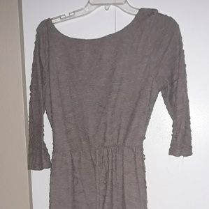 Three quarter sleeve dress